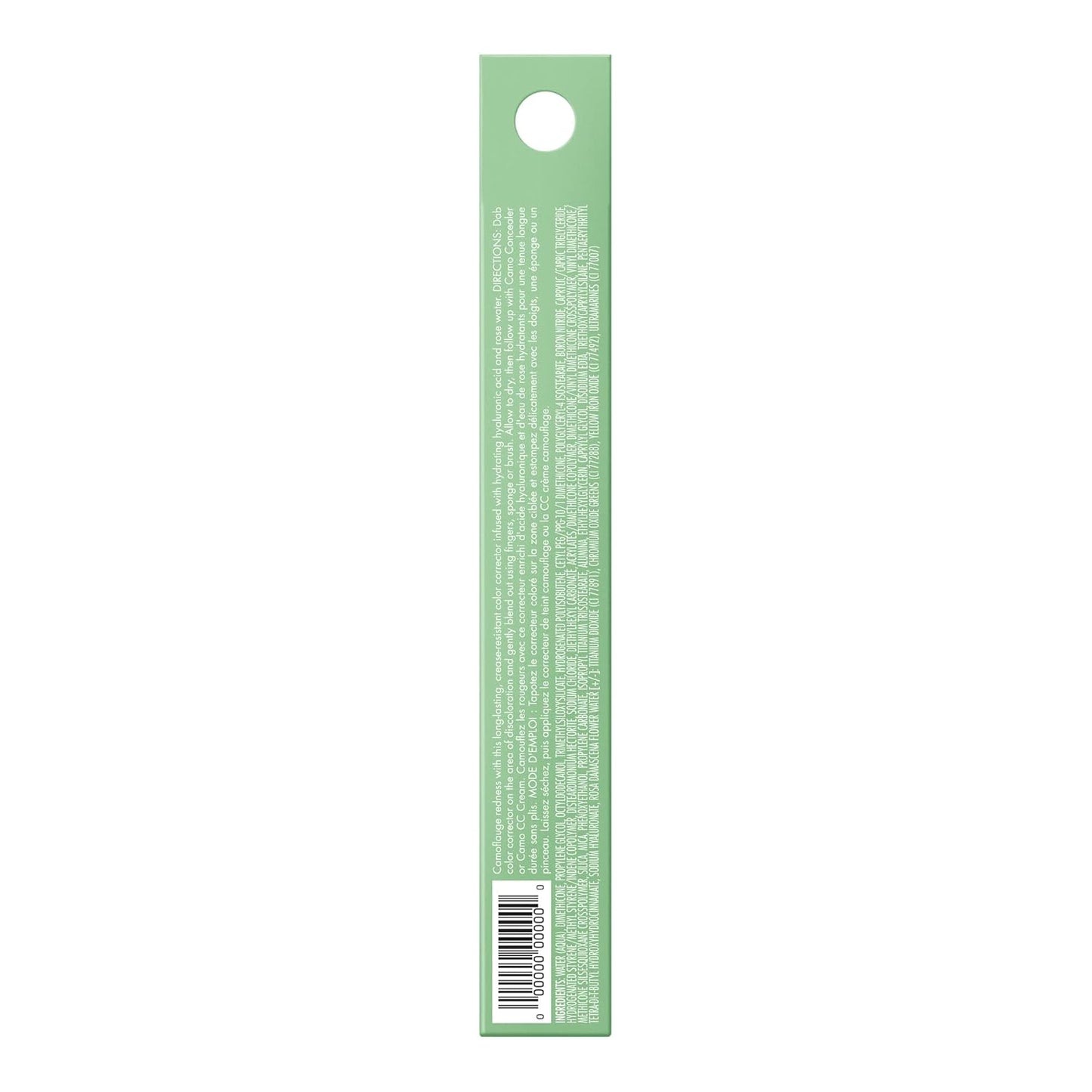e.l.f. Camo Color Corrector, Hydrating & Long-Lasting Color Corrector For Camouflaging Discoloration, Dullness & Redness, Vegan & Cruelty-Free, Green