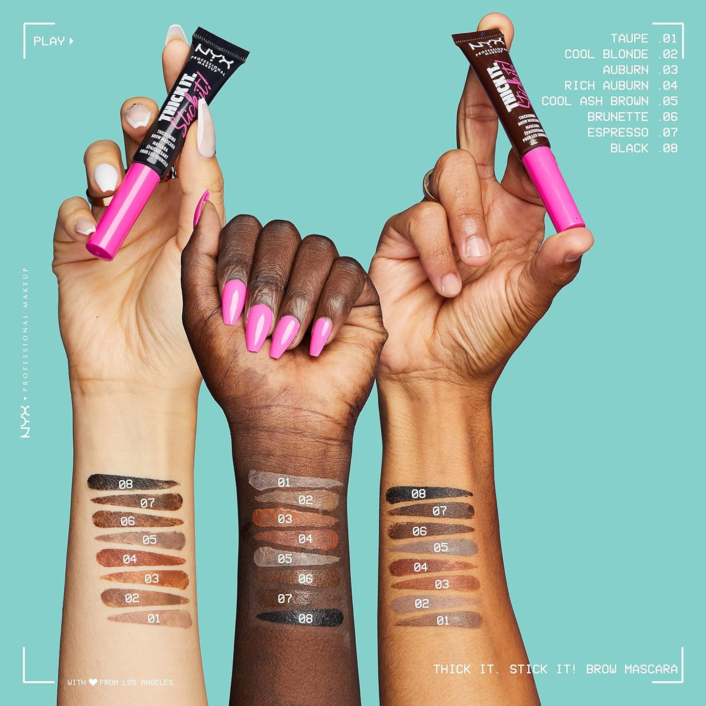 NYX Professional Makeup Thick It Stick It, Espresso