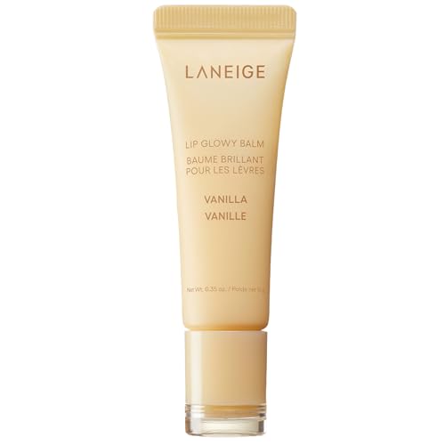 LANEIGE Lip Glowy Balm Stocking Stuffer: Hydrate, Glossy, Lightweight, Moisturize & Tint with Shea Butter