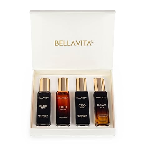 Men's Luxury Perfume Gift Set (4 x 0.68 fl. oz.)