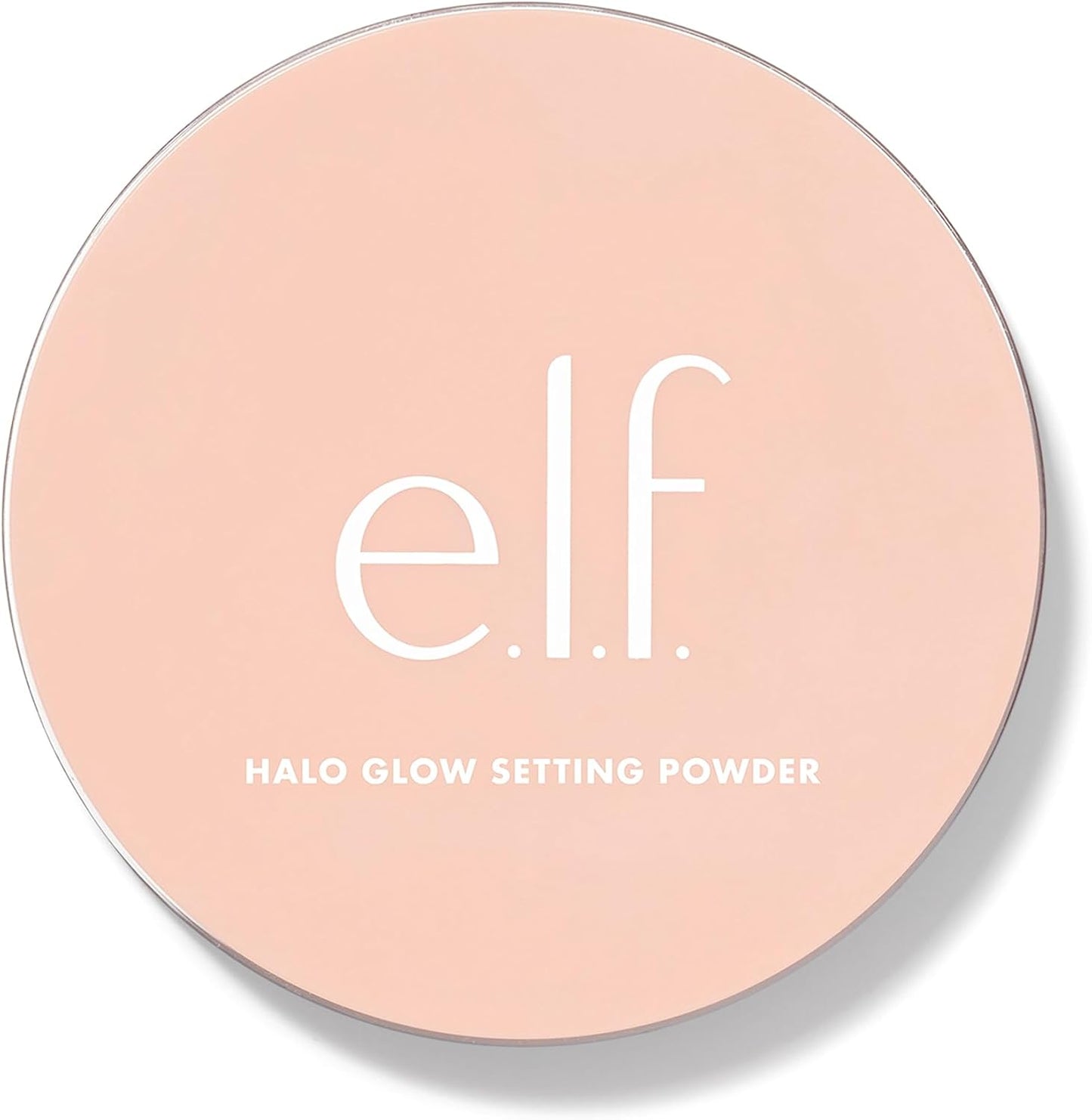 e.l.f., Halo Glow Setting Powder, Silky, Weightless, Blurring, Smooths, Minimizes Pores and Fine Lines, Creates Soft Focus Effect, Medium, Semi-Matte Finish, 0.24 Oz