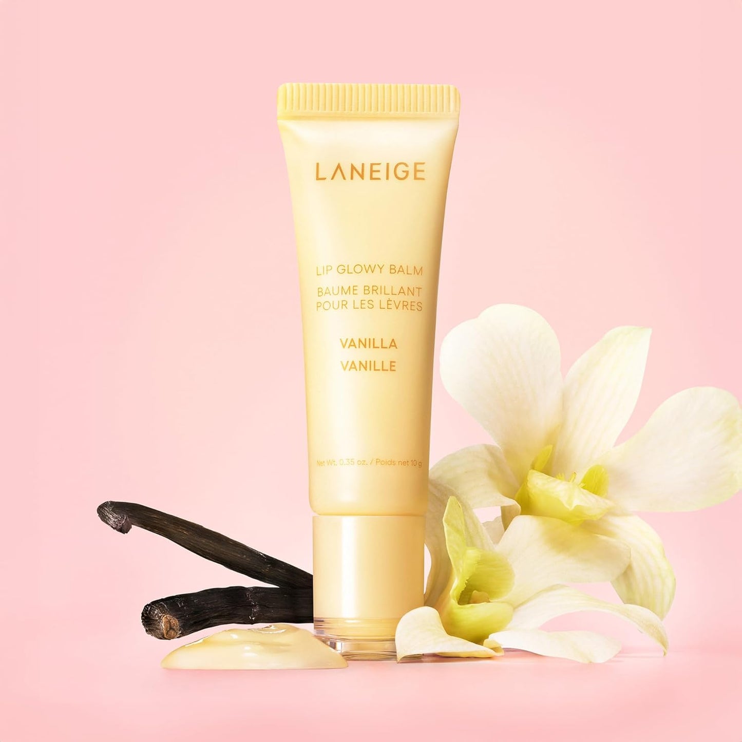 LANEIGE Lip Glowy Balm Stocking Stuffer: Hydrate, Glossy, Lightweight, Moisturize & Tint with Shea Butter