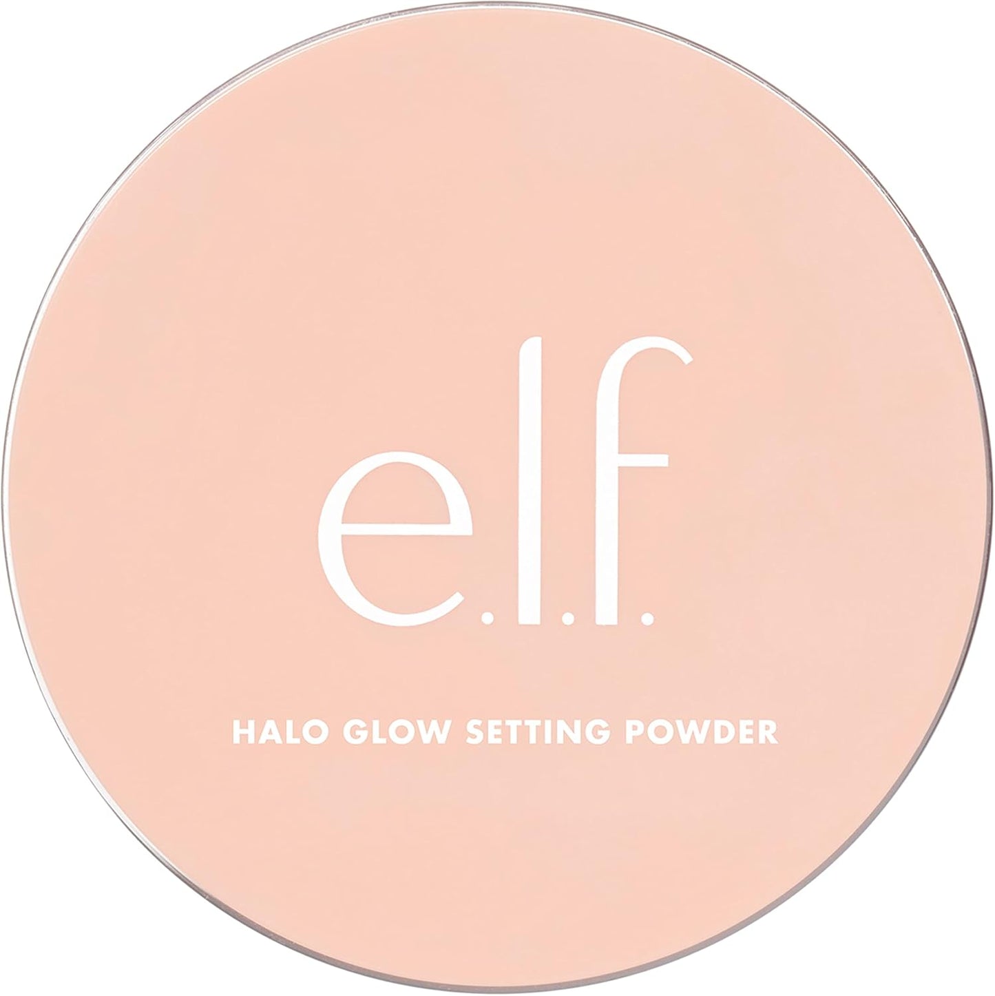 e.l.f., Halo Glow Setting Powder, Silky, Weightless, Blurring, Smooths, Minimizes Pores and Fine Lines, Creates Soft Focus Effect, Medium, Semi-Matte Finish, 0.24 Oz