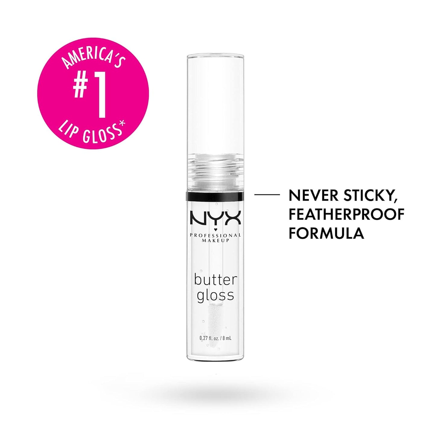 NYX PROFESSIONAL MAKEUP The Brow Glue, Extreme Hold Eyebrow Gel - Clear