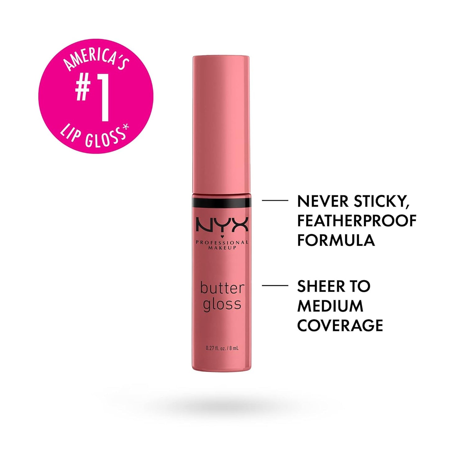 NYX PROFESSIONAL MAKEUP The Brow Glue, Extreme Hold Eyebrow Gel - Clear