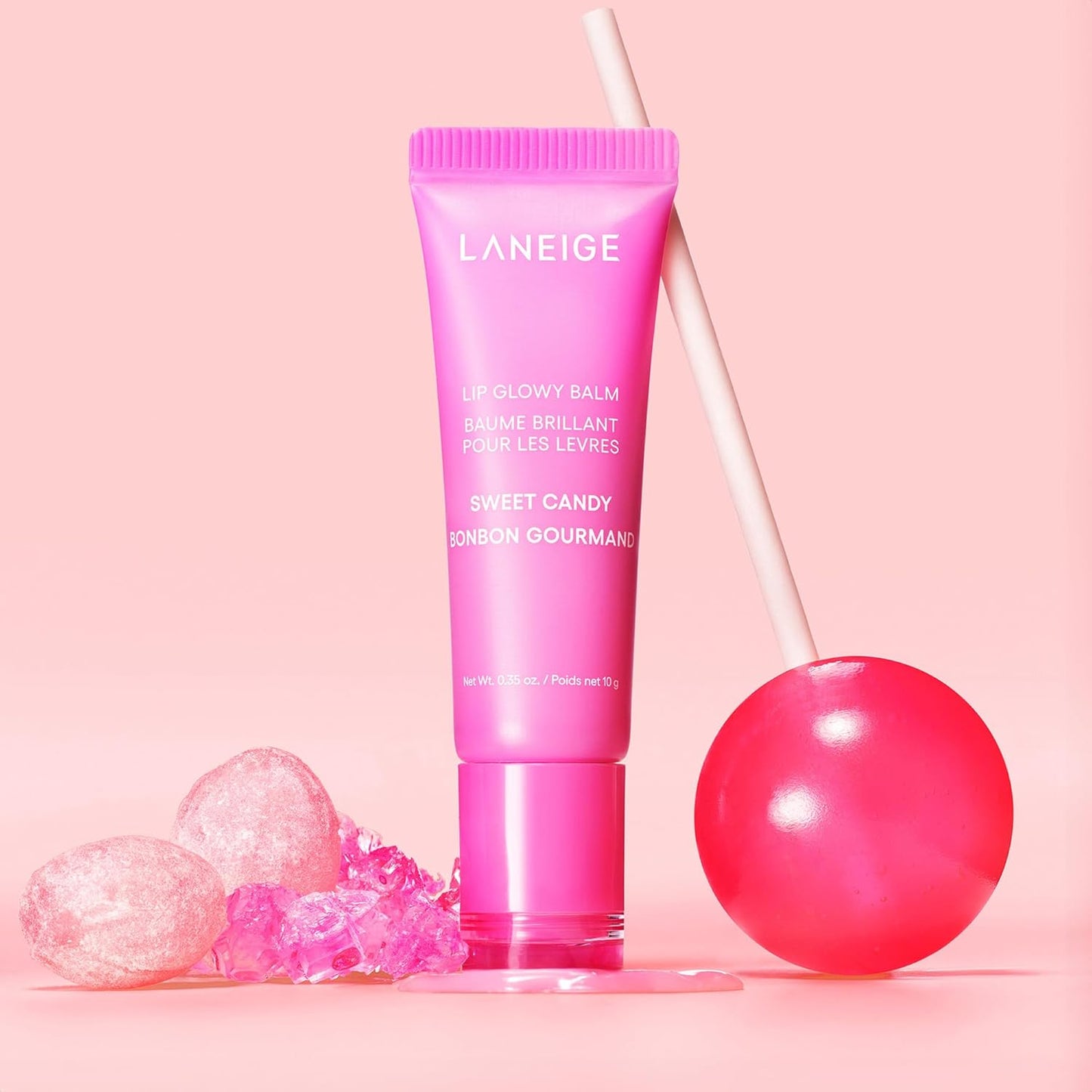 LANEIGE Lip Glowy Balm Stocking Stuffer: Hydrate, Glossy, Lightweight, Moisturize & Tint with Shea Butter