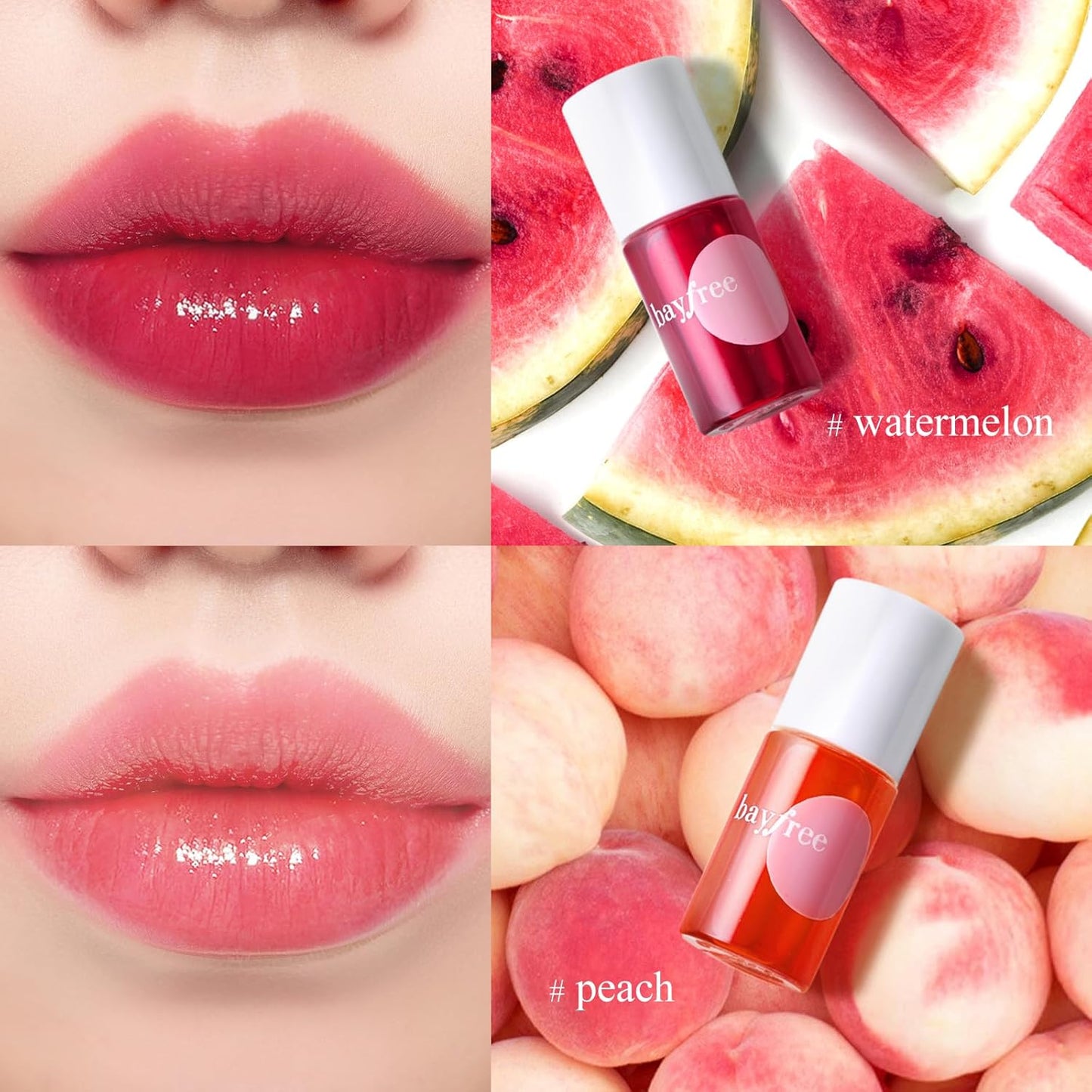 bayfree Lip Tint Stain Set (made into jam)