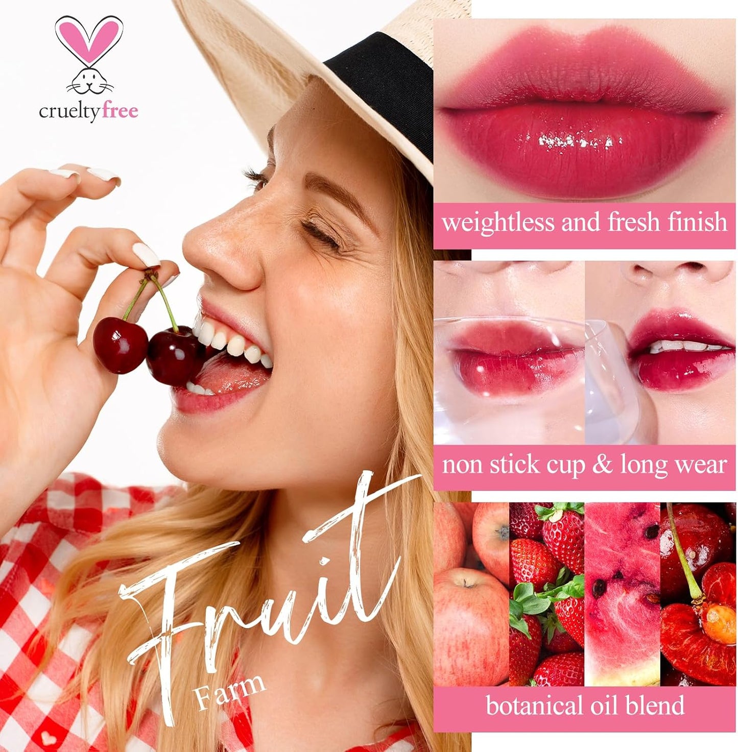 bayfree Lip Tint Stain Set (made into jam)