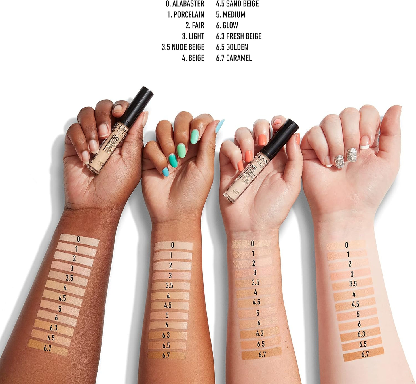 NYX Professional Makeup HD Photogenic Concealer Wand - Nude Beige