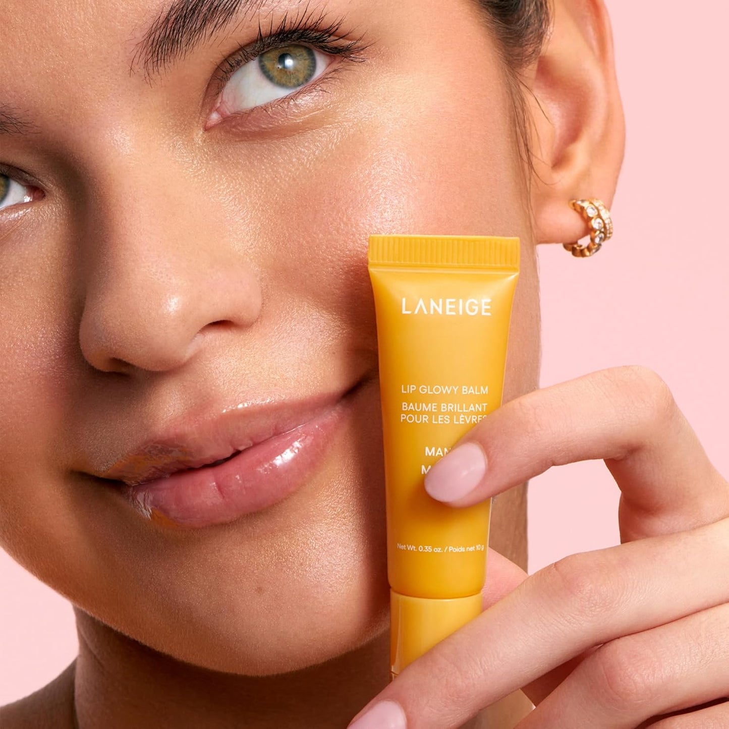 LANEIGE Lip Glowy Balm Stocking Stuffer: Hydrate, Glossy, Lightweight, Moisturize & Tint with Shea Butter