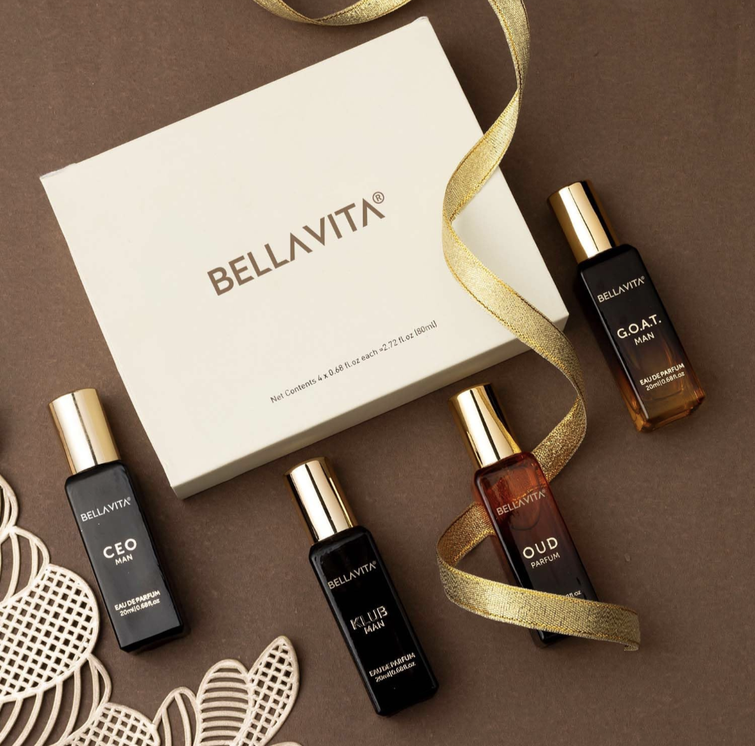 Men's Luxury Perfume Gift Set (4 x 0.68 fl. oz.)